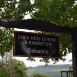 Loch Ness cartello di entrata al museo