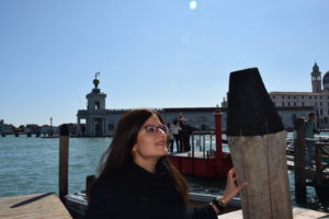 io e Paolo in giro per Venezia per Ithappens